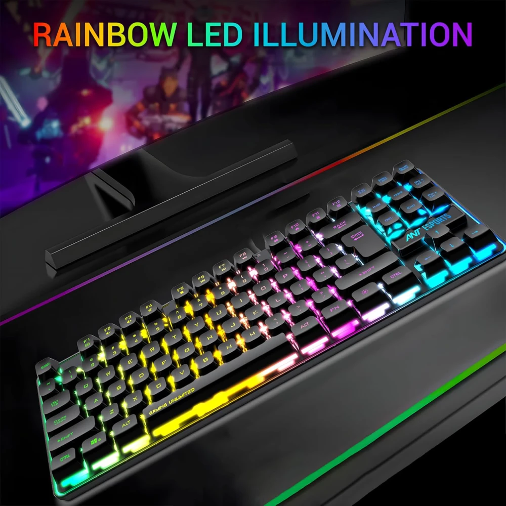 Ant Esports Wireless Gaming Keyboard MK720 Pro V2 RGB view 6
